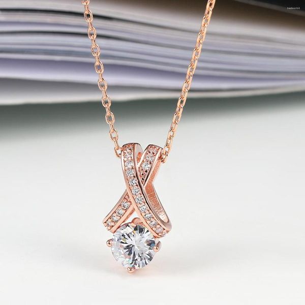 fashion designer chaumet pendant necklaces x shaped with cubic zirconia necklace for women rose gold color crystal wedding jewelry dfn302, Silver
fashion designer chaumet pendant necklaces x shaped with cubic zirconia necklace for women rose gold color crystal wedding jewelry dfn302, Silver