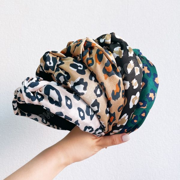 new fashion headband for women center knot leopard cloth hairband casual autumn turban girls hair accessories, Silver
new fashion headband for women center knot leopard cloth hairband casual autumn turban girls hair accessories, Silver