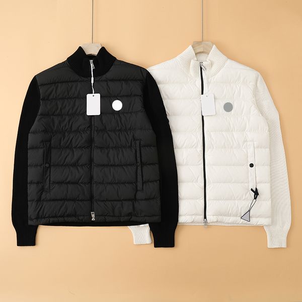 chest badge mens down jacket stand collar men knitted jacket winter fashion knit jackets designer jacket mens man coat asian size s--xxl, Black
chest badge mens down jacket stand collar men knitted jacket winter fashion knit jackets designer jacket mens man coat asian size s--xxl, Black