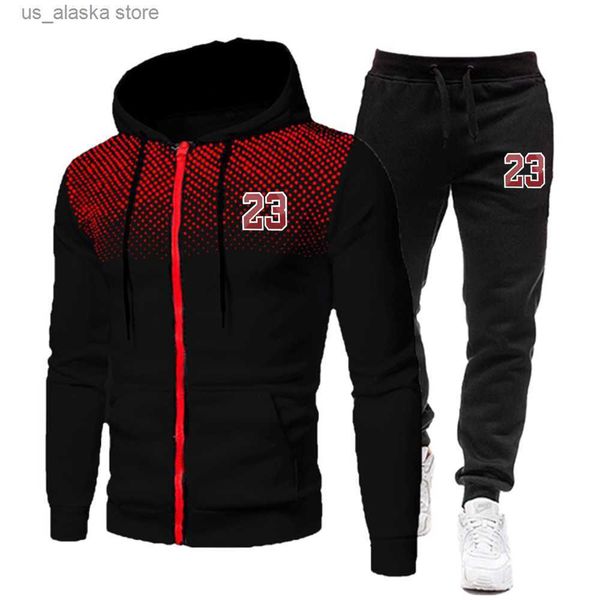 men's hoodies sweatshirts 23 winter men suit men's new brand sports suits printed hoodie sets fleece zip sweatshirts casual sweatp, Black
men's hoodies sweatshirts 23 winter men suit men's new brand sports suits printed hoodie sets fleece zip sweatshirts casual sweatp, Black