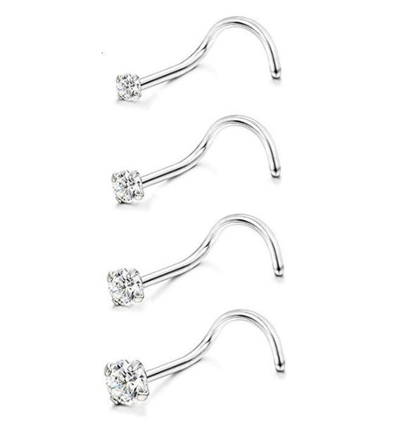 navel bell button rings wholesale 50pcs/lot cz nose stud screw steel nose ring nose piercing 20gx1.5mm 2mm 2.5mm 3mmshine 230731, Silver
navel bell button rings wholesale 50pcs/lot cz nose stud screw steel nose ring nose piercing 20gx1.5mm 2mm 2.5mm 3mmshine 230731, Silver