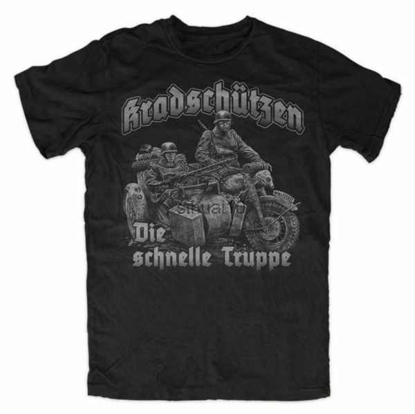 men's t-shirts wehrmacht bundeswehr kradschutzen motorcycle troops deutschland panzer corps t-shirt. cotton short sleeve o-neck mens t, White;black
men's t-shirts wehrmacht bundeswehr kradschutzen motorcycle troops deutschland panzer corps t-shirt. cotton short sleeve o-neck mens t, White;black