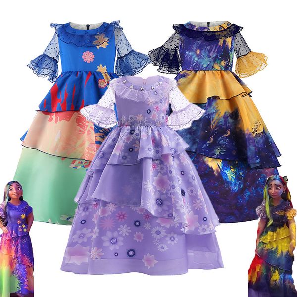 cosplay film encanto mirabel cosplay costumes fancy princess dresses children birthday carnival kids party clothes isabela wig 230731, Blue
cosplay film encanto mirabel cosplay costumes fancy princess dresses children birthday carnival kids party clothes isabela wig 230731, Blue