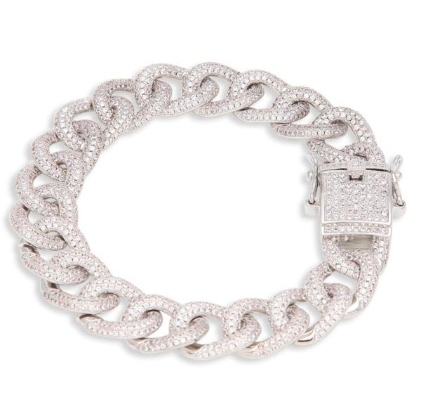rock tennis zircons bracelet simple highend hip hop ornaments for men and women4879395, Golden;silver
rock tennis zircons bracelet simple highend hip hop ornaments for men and women4879395, Golden;silver
