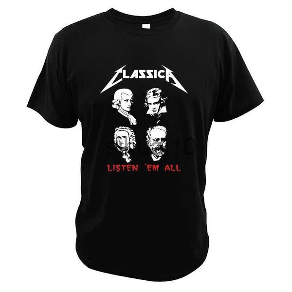 men's t-shirts classical funny rock t-shirt parody composer bach mozart beethoven musician listen me all gift comfortable t shirt j2307, White;black
men's t-shirts classical funny rock t-shirt parody composer bach mozart beethoven musician listen me all gift comfortable t shirt j2307, White;black