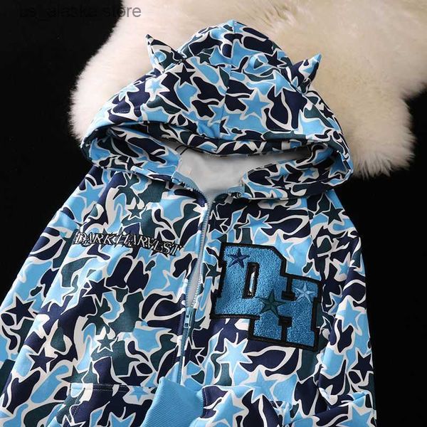 men's hoodies sweatshirts harajuku demon embroidery oversized camouflage gothic goth zip up hoodie y2k clothes couples streetwear women, Black
men's hoodies sweatshirts harajuku demon embroidery oversized camouflage gothic goth zip up hoodie y2k clothes couples streetwear women, Black
