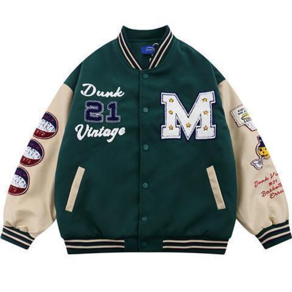 men's jackets street letter embroidered jacket and coat men y2k harajuku punk rock baseball jacket couple loose hip hop men jacket 2307, Black;brown
men's jackets street letter embroidered jacket and coat men y2k harajuku punk rock baseball jacket couple loose hip hop men jacket 2307, Black;brown