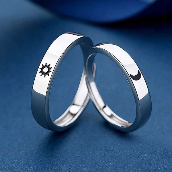 2pcs couple sun moon adjustable ring fashion women's wedding anniversary jewelry friend gift romantic valentine's day, Silver
2pcs couple sun moon adjustable ring fashion women's wedding anniversary jewelry friend gift romantic valentine's day, Silver