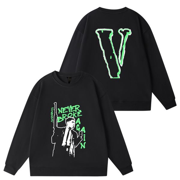 vlone hoodies female couple loose street sweatshirts hip hop trend men's cotton casual letter printing v333, Black
vlone hoodies female couple loose street sweatshirts hip hop trend men's cotton casual letter printing v333, Black