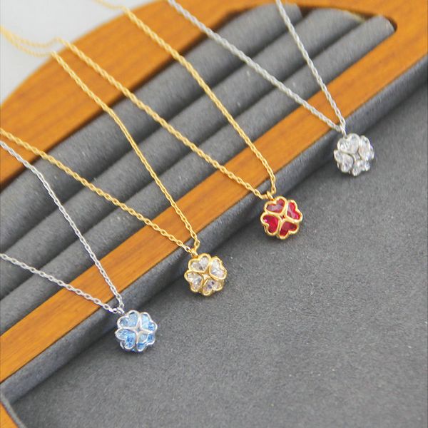 pendant necklace real 18k gold plated zircon flowers chain jewelries letter wedding gift factory wholesale with dust bag, Silver
pendant necklace real 18k gold plated zircon flowers chain jewelries letter wedding gift factory wholesale with dust bag, Silver