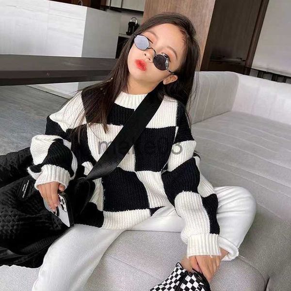 cardigan spring autumn girls sweater baby knitwear kids knit children clothes toddler streetwear black white check 4 to 13 yrs j230801, Blue
cardigan spring autumn girls sweater baby knitwear kids knit children clothes toddler streetwear black white check 4 to 13 yrs j230801, Blue