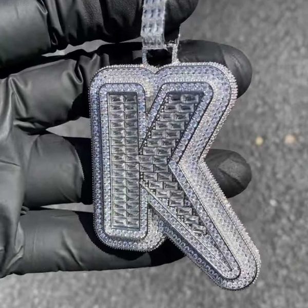 hip hop iced out custom letter alphabet rapper men baguette moissanite 925 sterling silver white gold plated pendant
hip hop iced out custom letter alphabet rapper men baguette moissanite 925 sterling silver white gold plated pendant
