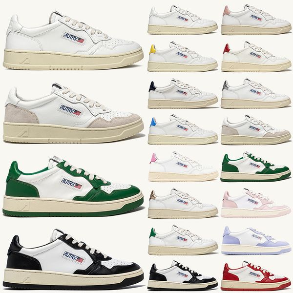autries men women designer casual shoes running shoe medalist action sneakers two-tone leather suede low autry usa black white green red out
autries men women designer casual shoes running shoe medalist action sneakers two-tone leather suede low autry usa black white green red out