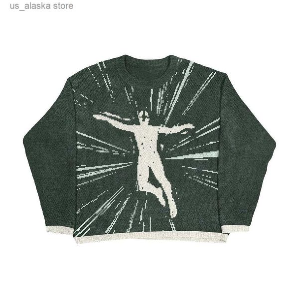men's sweaters men's pullovers sweaters portrait women's knitted streetwear maiden oversized harajuku o neck knitwear y2k clo, White;black
men's sweaters men's pullovers sweaters portrait women's knitted streetwear maiden oversized harajuku o neck knitwear y2k clo, White;black
