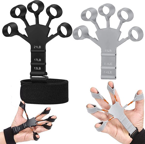 silicone grip device finger exercise stretcher arthritis hand grip trainer strengthen rehabilitation training to relieve pain
silicone grip device finger exercise stretcher arthritis hand grip trainer strengthen rehabilitation training to relieve pain