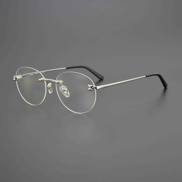 2023 new luxury designer sunglasses kajia series ct0028 pure titanium frameless myopia lens circular eye frame, White;black
2023 new luxury designer sunglasses kajia series ct0028 pure titanium frameless myopia lens circular eye frame, White;black
