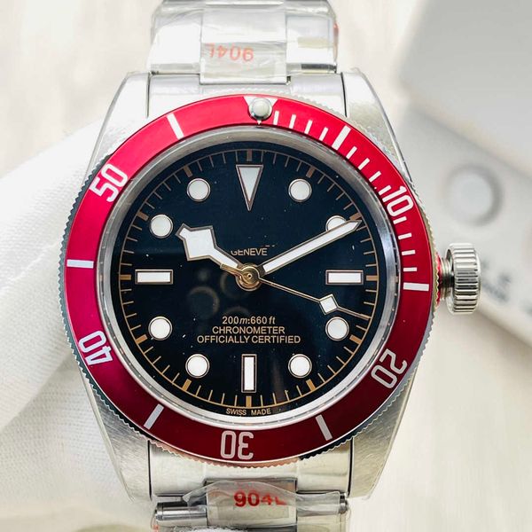 designer heritage black bay gmt stainless steel automatic mens watch 41mm m7941zf factory high-end quality mechanical movement uhr montre de, Slivery;brown
designer heritage black bay gmt stainless steel automatic mens watch 41mm m7941zf factory high-end quality mechanical movement uhr montre de, Slivery;brown
