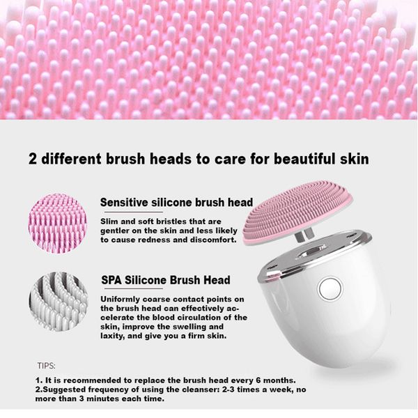 2023 home use deep cleansing brush soft head silicone brush silicone facial mask brush
2023 home use deep cleansing brush soft head silicone brush silicone facial mask brush