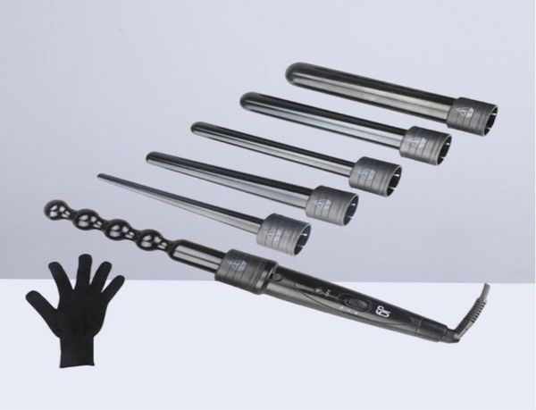 hair straighteners 6 in 1 curling wand professional curler interchangeable ceramic iron rods roller set with heat9503499, Black
hair straighteners 6 in 1 curling wand professional curler interchangeable ceramic iron rods roller set with heat9503499, Black