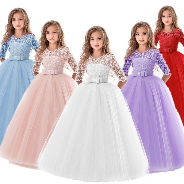 girl's dresses lace princess dress for girls 6-14 yrs long sleeve wedding party gown birthday children tulle dress teenage formal long, Red;yellow
girl's dresses lace princess dress for girls 6-14 yrs long sleeve wedding party gown birthday children tulle dress teenage formal long, Red;yellow