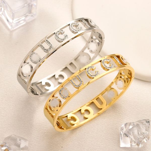 europe america fashion style bracelets with steel seal women crystal bangle luxury designer jewelry 18k gold plated stainless steel wedding, Black
europe america fashion style bracelets with steel seal women crystal bangle luxury designer jewelry 18k gold plated stainless steel wedding, Black