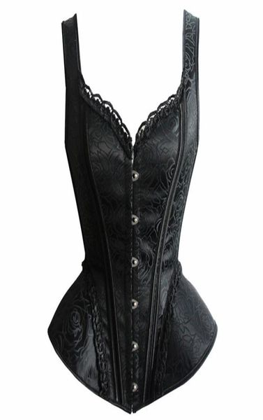 retro victorian corset steampunk floral boned corsets women lace strap slim bustiers gothic lace up corselet9510982, Black;white
retro victorian corset steampunk floral boned corsets women lace strap slim bustiers gothic lace up corselet9510982, Black;white