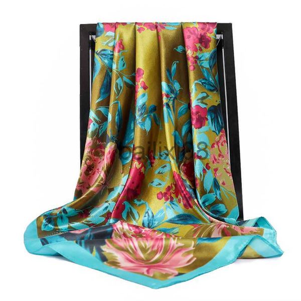 scarves 90*90cm fashion silk satin neck scarves women square shawls floral printed kerchief hijab female office ladies foulard muffler j2308, Blue;gray
scarves 90*90cm fashion silk satin neck scarves women square shawls floral printed kerchief hijab female office ladies foulard muffler j2308, Blue;gray