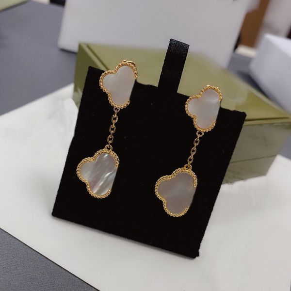 high polished girls original van brand cleef studs 316l stainless steel 18k gold and silver rose women's letter embossed earrings weddi, Golden;silver
high polished girls original van brand cleef studs 316l stainless steel 18k gold and silver rose women's letter embossed earrings weddi, Golden;silver