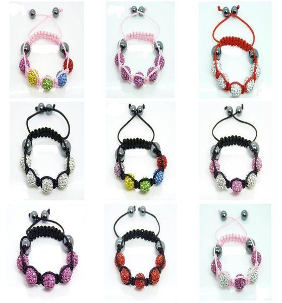 20pcs 510mm mrico pave disco crystal beads colorful knit bracelet children bracelet5426333, Black
20pcs 510mm mrico pave disco crystal beads colorful knit bracelet children bracelet5426333, Black