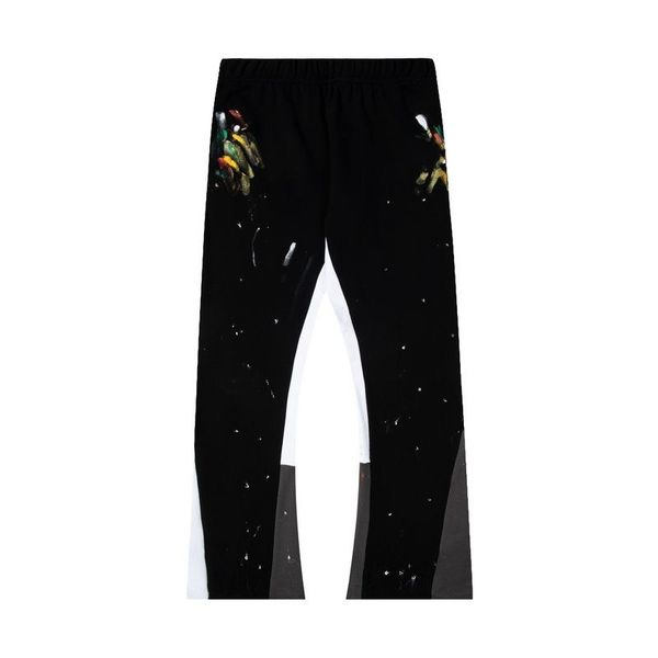 designermens pants high street galleries sweatpants spliced splash-ink graffiti bell bottoms flare dept print casual straight long pants tro, Black
designermens pants high street galleries sweatpants spliced splash-ink graffiti bell bottoms flare dept print casual straight long pants tro, Black