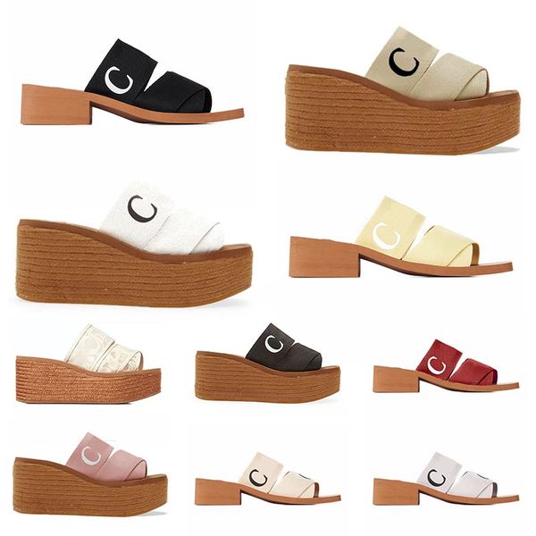 original women sandals woody slipper espadrille platform wedge mules canvas slides luxury high kitten sandels slider fashion kitten slipper, Black
original women sandals woody slipper espadrille platform wedge mules canvas slides luxury high kitten sandels slider fashion kitten slipper, Black