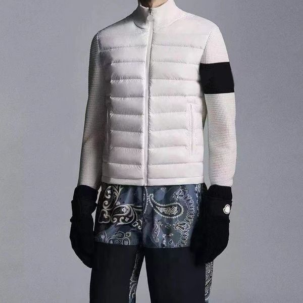 mens down parkas puff stand collar jackets puffer jacket outwear coats zipper loose knitted coat arm glue badge mens coat fashion, Black
mens down parkas puff stand collar jackets puffer jacket outwear coats zipper loose knitted coat arm glue badge mens coat fashion, Black