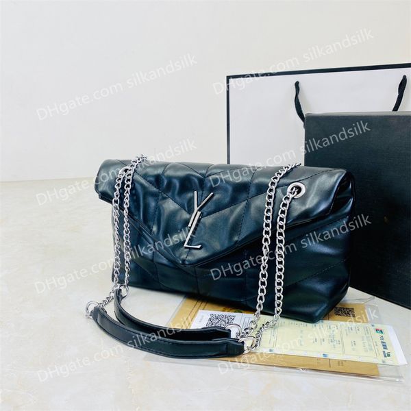designer shoulder bags loulou puffer thread purse cross body bag messenger bags luxury women's handbag simple bag ladies metal chain sh
designer shoulder bags loulou puffer thread purse cross body bag messenger bags luxury women's handbag simple bag ladies metal chain sh