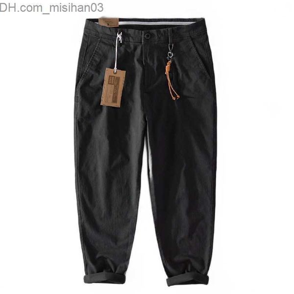 men's pants new spring and summer retro casual pants men's crop pants loose wide leg casual work suit pants z230801, Black
men's pants new spring and summer retro casual pants men's crop pants loose wide leg casual work suit pants z230801, Black