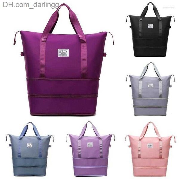 outdoor bags duffel bags travel bag women shoulder quality casual handbag double zipper expansion large female fashion luggage z230801
outdoor bags duffel bags travel bag women shoulder quality casual handbag double zipper expansion large female fashion luggage z230801