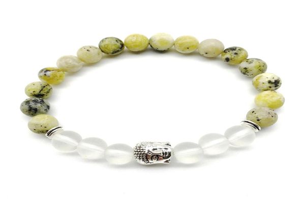 sn1258 new design yellow howlite bracelet matte clear crystal buddha bracelet yoga mala beads jewelry4216126, Black
sn1258 new design yellow howlite bracelet matte clear crystal buddha bracelet yoga mala beads jewelry4216126, Black