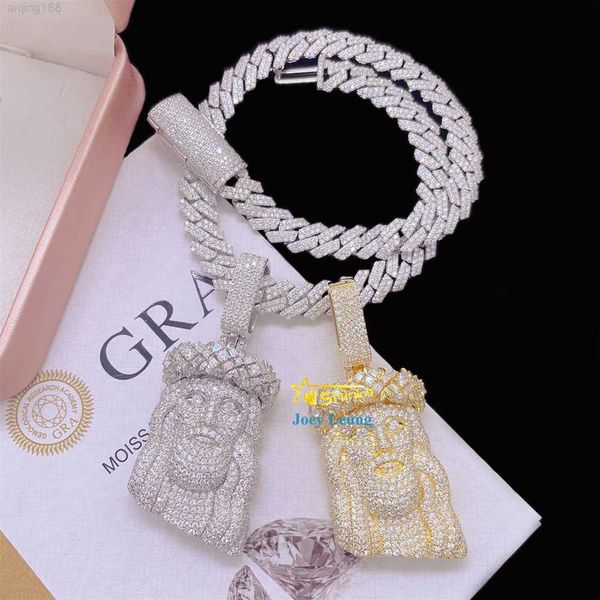 gra certificate baguette moissanite jewelry 925 silver hip hop iced out jesus custom necklace pendant
gra certificate baguette moissanite jewelry 925 silver hip hop iced out jesus custom necklace pendant