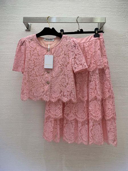 the new sp home high-end customized lace water soluble flower temperament celebrity two-piece set. round neck short high waisted layered cak, White
the new sp home high-end customized lace water soluble flower temperament celebrity two-piece set. round neck short high waisted layered cak, White