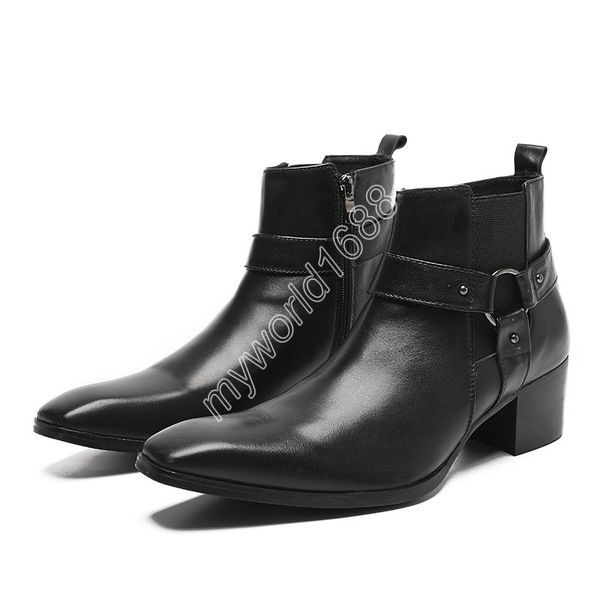 christia bella fashion man shoes black buckle motorcycle cowboy short boots buckle party business ankle boots men dress boots
christia bella fashion man shoes black buckle motorcycle cowboy short boots buckle party business ankle boots men dress boots