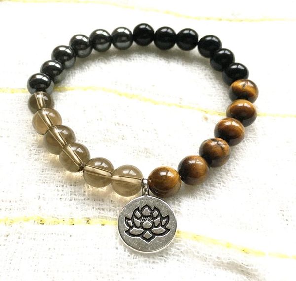 mg0825 new design smoky quartz mala bracelet natural tiger eye stone bracelet 8 mm black tourmaline hematite energy yoga bracelet5070006
mg0825 new design smoky quartz mala bracelet natural tiger eye stone bracelet 8 mm black tourmaline hematite energy yoga bracelet5070006