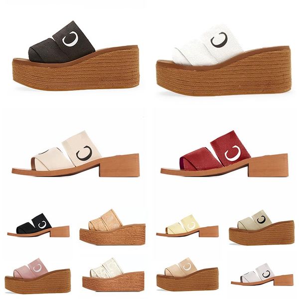 2023 women sandals woody slipper espadrille platform wedge mules canvas black slides luxury fashion kitten slipper back square toe flats hig
2023 women sandals woody slipper espadrille platform wedge mules canvas black slides luxury fashion kitten slipper back square toe flats hig