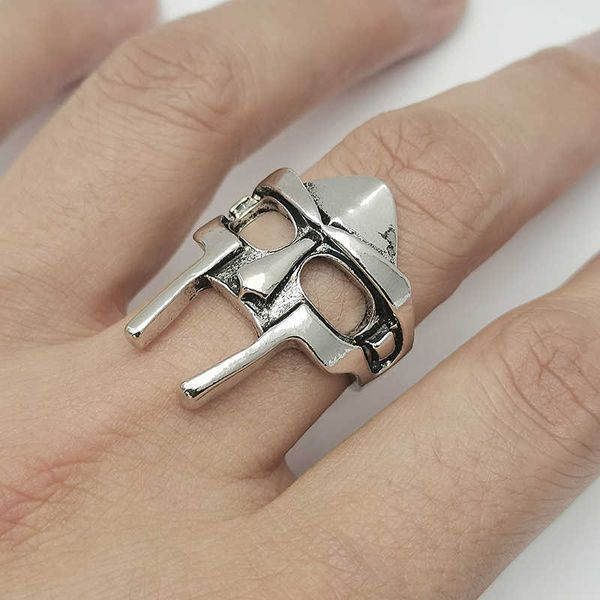 fashion hip hop mf doom mask ring men gladiator punk egyptian pharaoh stainless steel vintage jewelry party accessories, Silver
fashion hip hop mf doom mask ring men gladiator punk egyptian pharaoh stainless steel vintage jewelry party accessories, Silver