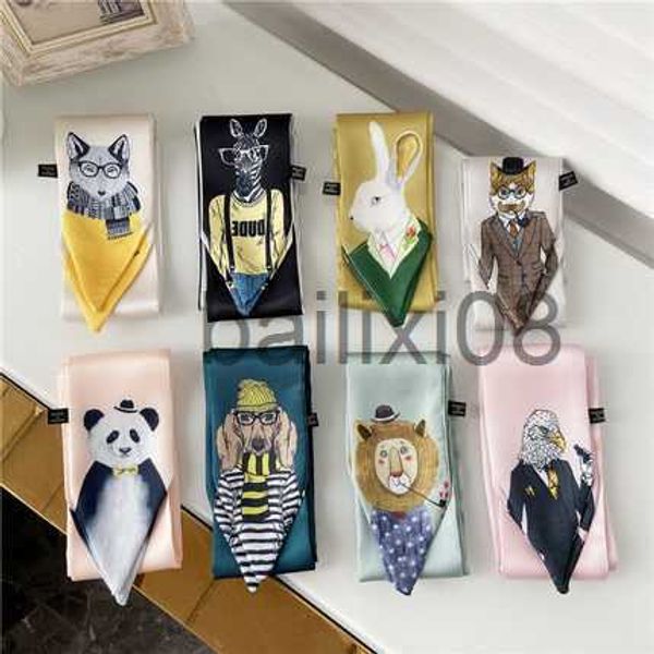 scarves new style decoration women's printed animal style scarf business europe and america small neckerchief silk scarves skinny scarf, Blue;gray
scarves new style decoration women's printed animal style scarf business europe and america small neckerchief silk scarves skinny scarf, Blue;gray