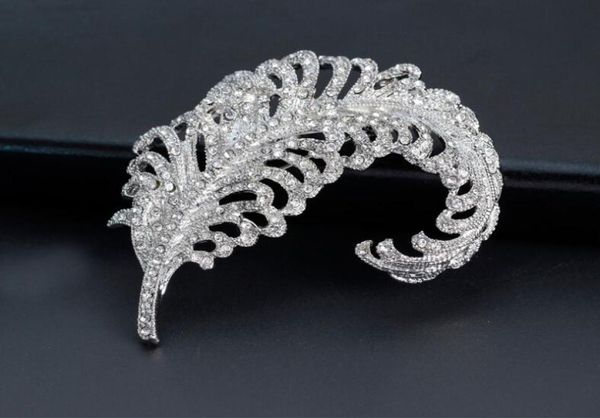 fashion bride wedding brooches breastpin crystal rhinestone feather pin brooch party dress accessories for man women gift9546378, Gray
fashion bride wedding brooches breastpin crystal rhinestone feather pin brooch party dress accessories for man women gift9546378, Gray