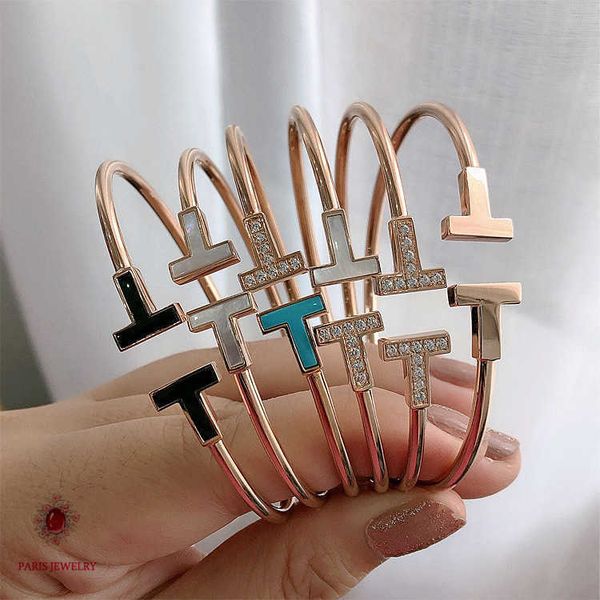 original tiffay no drill with natural stone classic double t bracelet fashion trendy bracelet p21f, Black
original tiffay no drill with natural stone classic double t bracelet fashion trendy bracelet p21f, Black