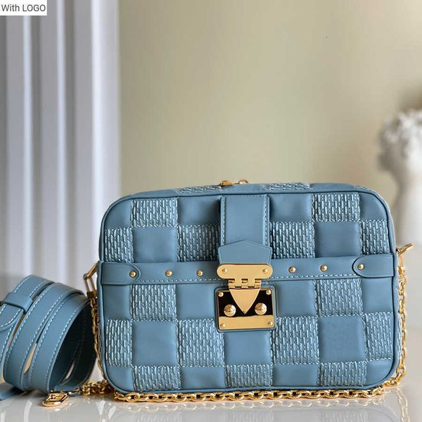 2023 new 9a l bag high imitation designer chain bag genuine leather messenger bag 25.5cm zl159, Black
2023 new 9a l bag high imitation designer chain bag genuine leather messenger bag 25.5cm zl159, Black