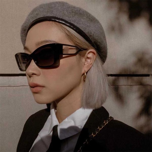 2023 new luxury designer ch5430 star online celebrity same style cat's eye sunglasses square small sunglasses female, White;black
2023 new luxury designer ch5430 star online celebrity same style cat's eye sunglasses square small sunglasses female, White;black