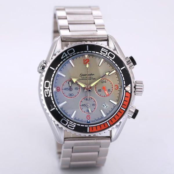 2023 luxury men's multifunctional timing quartz mechanical watch 41mm steel band band blue black sapphire watch super watch, Slivery;brown
2023 luxury men's multifunctional timing quartz mechanical watch 41mm steel band band blue black sapphire watch super watch, Slivery;brown