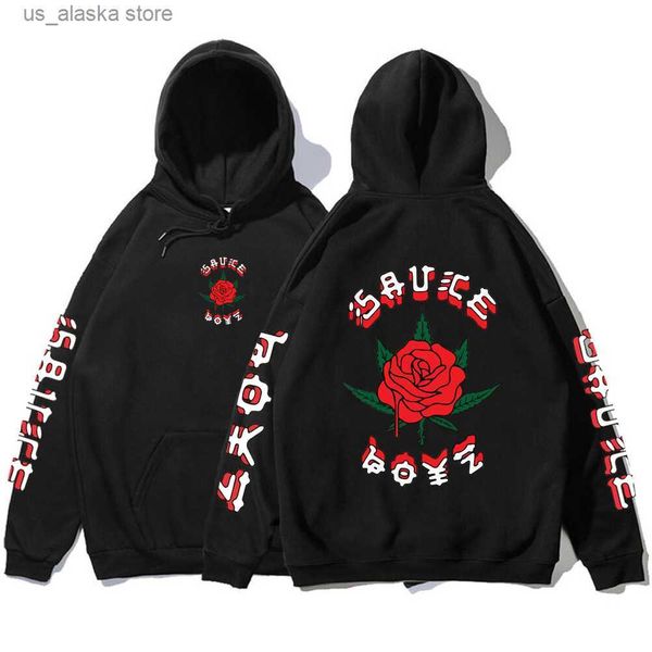 men's hoodies sweatshirts rapper eladio carrion print hoodie rose flower graphics hoodies men women sauce boyz music album sweatshirt m, Black
men's hoodies sweatshirts rapper eladio carrion print hoodie rose flower graphics hoodies men women sauce boyz music album sweatshirt m, Black