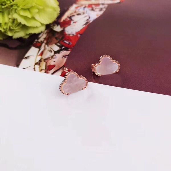 high polished girls original van brand cleef studs 316l stainless steel 18k gold and silver rose women's letter embossed earrings weddi, Golden;silver
high polished girls original van brand cleef studs 316l stainless steel 18k gold and silver rose women's letter embossed earrings weddi, Golden;silver